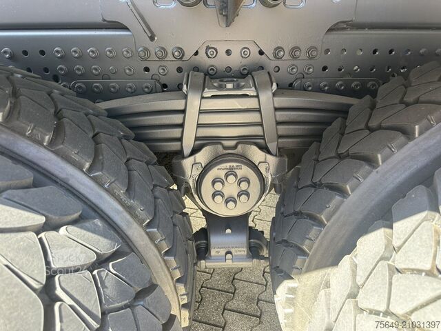 Camion-benne tricar Mercedes-Benz Arocs 4142 K 8x4/4 Arocs 4142/45 K 8x4/4, Meiller Bordmatik links