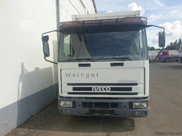 Box van Iveco-Magirus Euro Cargo ML 75E14 4x2 Euro Cargo ML 75E14 4x2 Getränkekoffer, 6-Zylinder-Motor