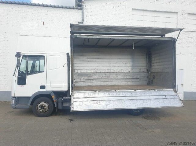 Box van Iveco-Magirus Euro Cargo ML 75E14 4x2 Euro Cargo ML 75E14 4x2 Getränkekoffer, 6-Zylinder-Motor