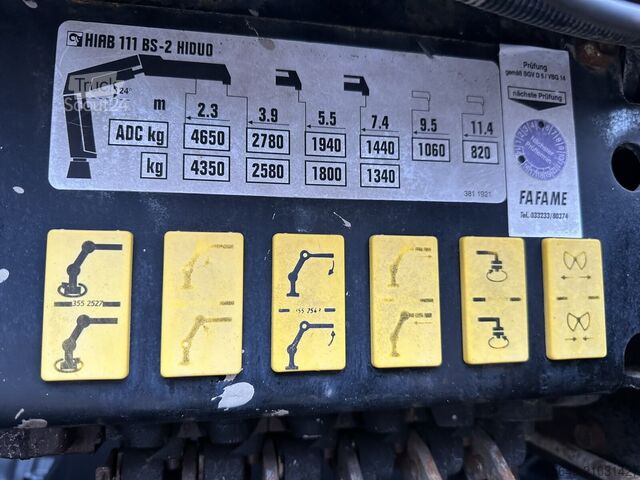 Grue à tour Iveco-Magirus Trakker AD190T36W 4x4 Trakker AD190T36W 4x4, EEV, Kran Hiab 111BS-2 HiDuo, Funk