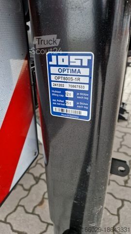 Werkplatform oplegger KRONE Plateau-Auflieger - Lenkachse + Stapleraufnahme