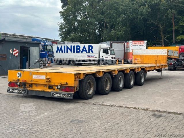 Tieflader-Sattelauflieger GOLDHOFER STZ-L5/80A Tieflader Zwangsgelenkt