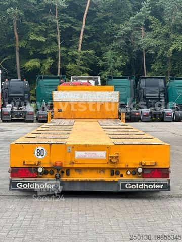 Tieflader-Sattelauflieger GOLDHOFER STZ-L5/80A Tieflader Zwangsgelenkt