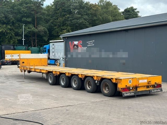 Tieflader-Sattelauflieger GOLDHOFER STZ-L5/80A Tieflader Zwangsgelenkt