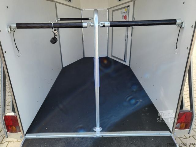 Ρυμουλκούμενο μεταφοράς αλόγων BÖCKMANN Duo Esprit silver + black