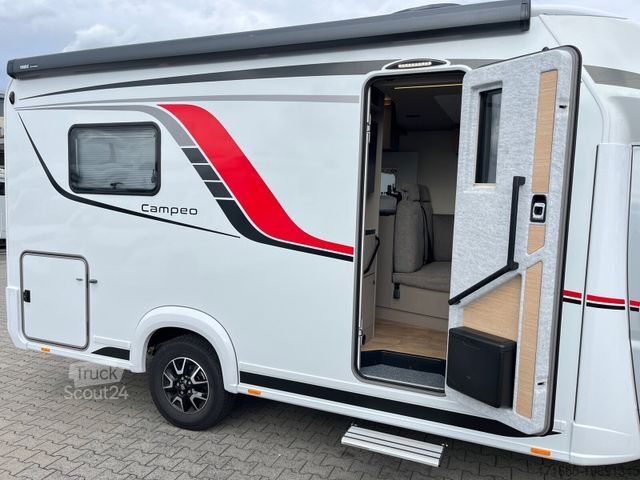 Half-integraal camper BÜRSTNER Campeo TD 660 Hubbett, Winterpaket