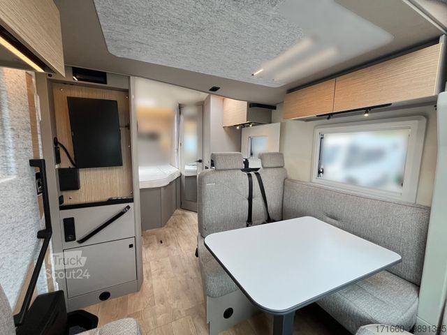 Half-integraal camper BÜRSTNER Campeo TD 660 Hubbett, Winterpaket