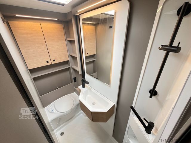 Half-integraal camper BÜRSTNER Campeo TD 660 Hubbett, Winterpaket