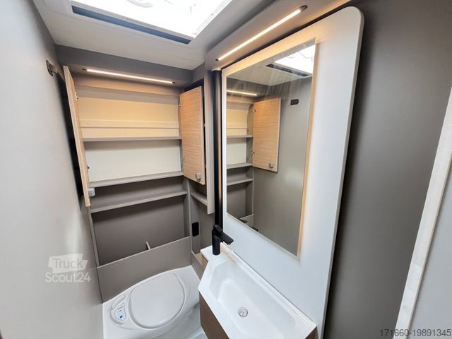 Half-integraal camper BÜRSTNER Campeo TD 660 Hubbett, Winterpaket