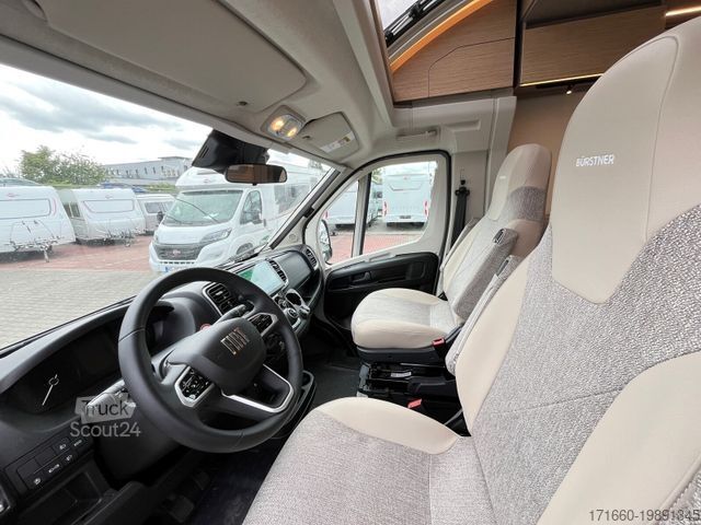 Half-integraal camper BÜRSTNER Campeo TD 660 Hubbett, Winterpaket