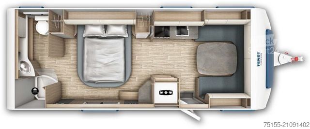 Τροχόσπιτο FENDT Tendenza 650 SFD Modell 2025