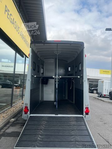 Přívěs pro přepravu koní HUMBAUR Notos Xtra PRO 2-Pferdeanhänger 2700 NEU