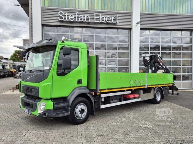 Trailer πλατφόρμας Volvo FL 42 R Kran Hiab XS 088 Funk bis 14 m! Kamera