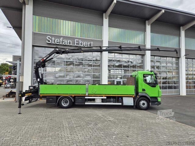 Trailer πλατφόρμας Volvo FL 42 R Kran Hiab XS 088 Funk bis 14 m! Kamera