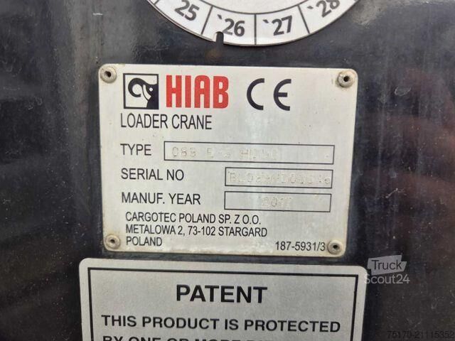 Trailer πλατφόρμας Volvo FL 42 R Kran Hiab XS 088 Funk bis 14 m! Kamera