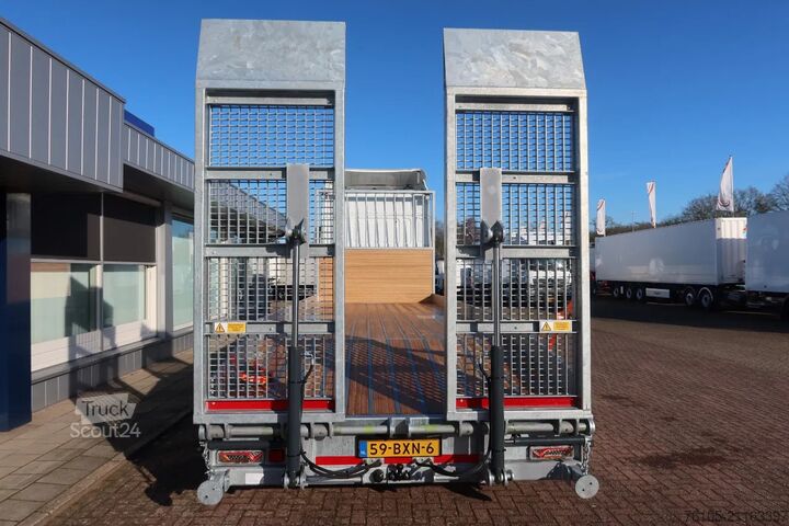 Furgón portacoches DAF XF 450 6x2 Oprijwagen vloerhoogte 100 cm + 2x  ...