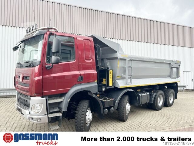 Spezial-LKW Tatra Phoenix 8x8, Stahlmulde ca. 22m³, hydr.