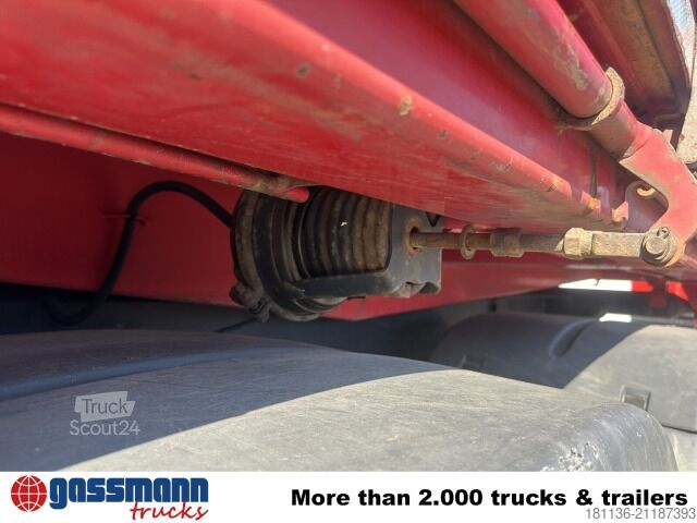 Camion benne MAN TGS 26.480 6x4 BB, Kran Hiab 244 E-5 Hiduo, Funk,