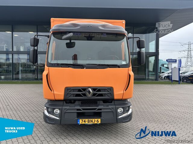 Resväska Renault D12 240 4x2 Laadklep 1500KG + Achteruitrijcamera