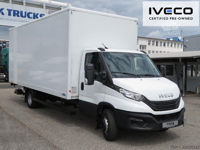 Transporter mit Koffer IVECO Daily 70C18HA8/P Koffer/LBW Klima, NL 3228kg
