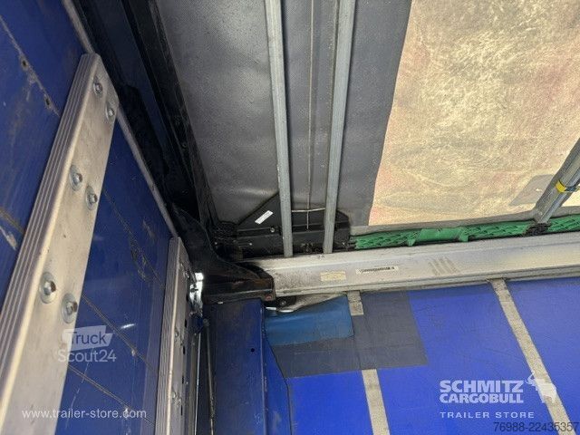 مقطورة نصفية مفتوحة مع قماش مشمع Krone Curtainsider Standard Ladebordwand