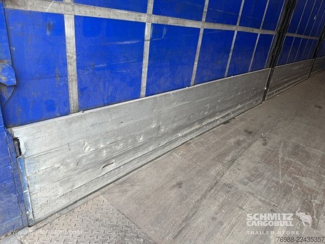 مقطورة نصفية مفتوحة مع قماش مشمع Krone Curtainsider Standard Ladebordwand