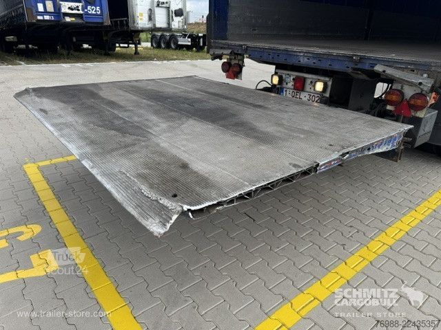 مقطورة نصفية مفتوحة مع قماش مشمع Krone Curtainsider Standard Ladebordwand