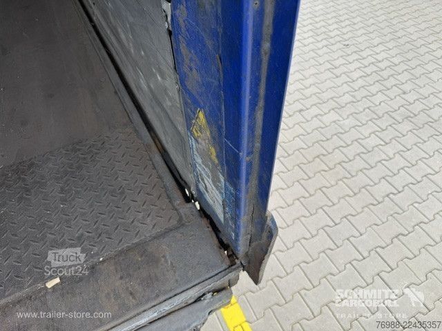 مقطورة نصفية مفتوحة مع قماش مشمع Krone Curtainsider Standard Ladebordwand