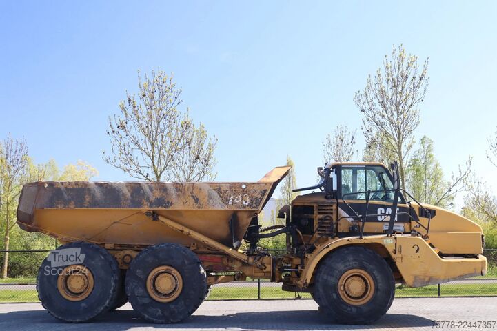 Kaatokuorma-auto Caterpillar 740 | CENTRAL LUBE | AIRCO