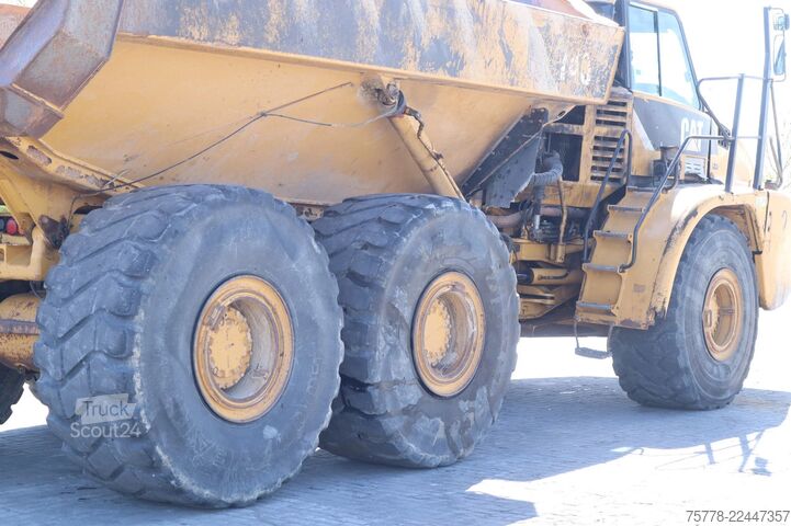 Kaatokuorma-auto Caterpillar 740 | CENTRAL LUBE | AIRCO