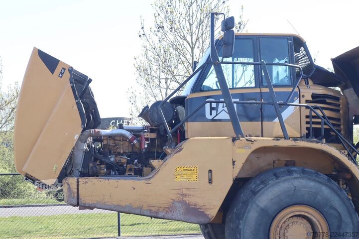 Kaatokuorma-auto Caterpillar 740 | CENTRAL LUBE | AIRCO