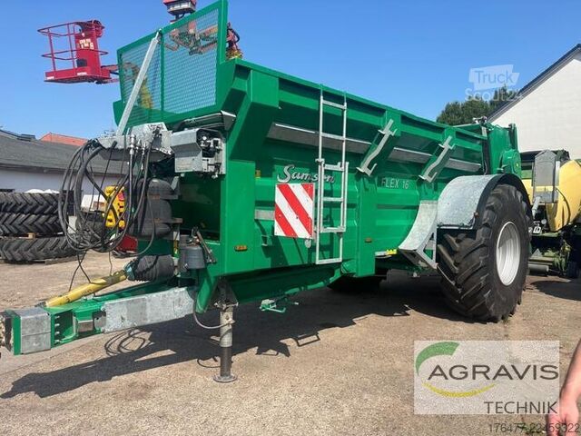 Gübre serpme makinesi Samson FLEX 16