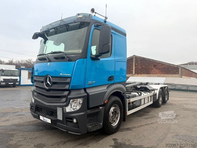 Camion benne à bras amovible MERCEDES-BENZ Actros 2542/ Meiller Aufbau/ AHK