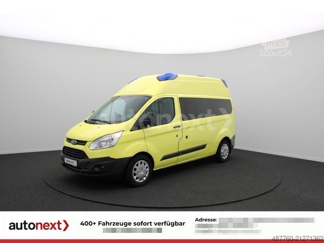 Brandweerwagen FORD Transit Custom Automatik *RTW/KTW* Tragestuhl 33