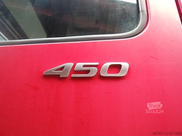 Standard tractor unit DAF XF 450 Smart Tacho 2 / 8 Tons vooras/ 50.000 GVW