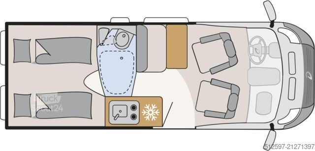 Avtodom DETHLEFFS Globetrail 600 ER Fiat 95 Years-Pak., Combi E