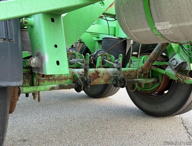 Auflieger-Wechselfahrgestell  Flandria 3 AXLE DRUM BRAKES LIFT AXLE SUPER STRO