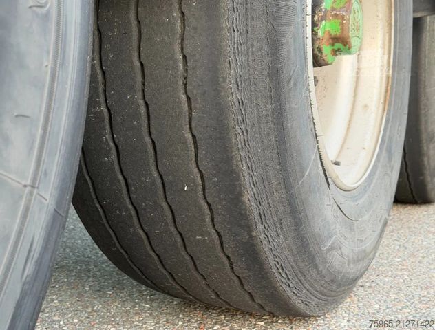 Auflieger-Wechselfahrgestell  Flandria 3 AXLE DRUM BRAKES LIFT AXLE SUPER STRO