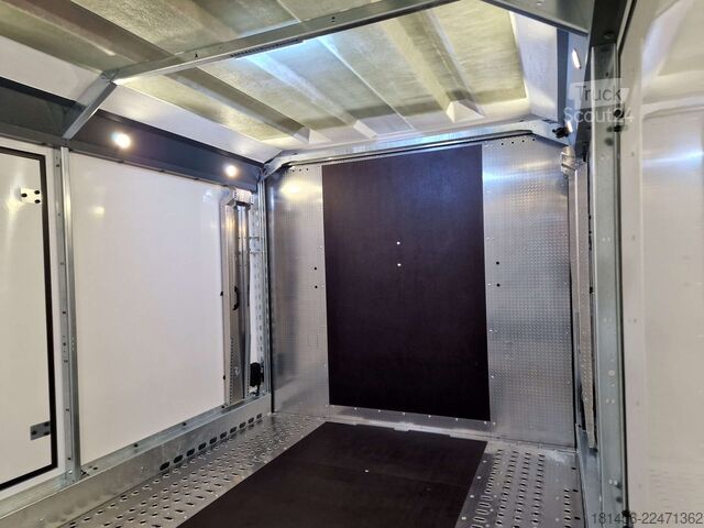 Biltransportör Brian James Trailers Race Transporter 5 weiß ab Lager verfügbar
