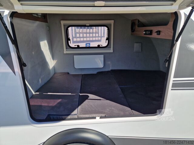 Jiné Other Mini Tommy TMC 25 Schlafanhänger mit Küche gebremst 750kg führerscheinfrei