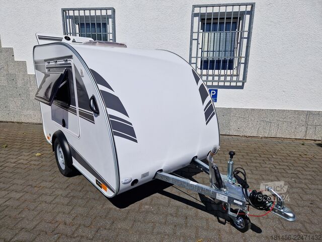 Jiné Other Mini Tommy TMC 25 Schlafanhänger mit Küche gebremst 750kg führerscheinfrei