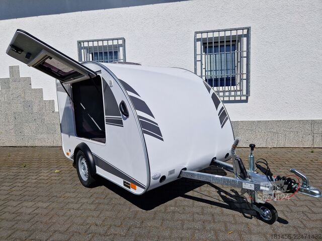 Jiné Other Mini Tommy TMC 25 Schlafanhänger mit Küche gebremst 750kg führerscheinfrei