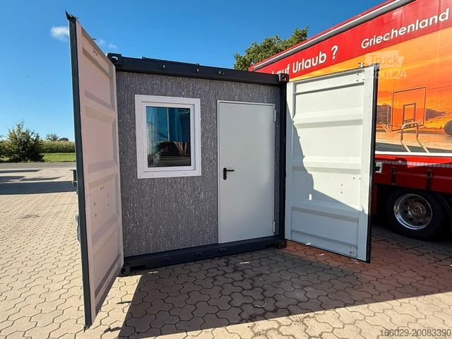 Auflieger-Wechselfahrgestell  Kombicontainer Büro / Lager
