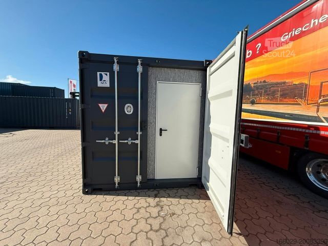 Auflieger-Wechselfahrgestell  Kombicontainer Büro / Lager