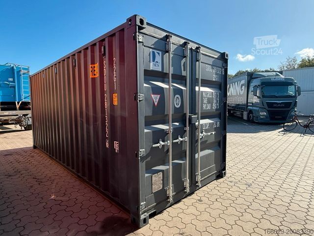 Auflieger-Wechselfahrgestell  Kombicontainer Büro / Lager