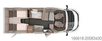 Daļēji integrēta kemperis KNAUS Van Ti Vansation 650 MEG 2026 Automatik