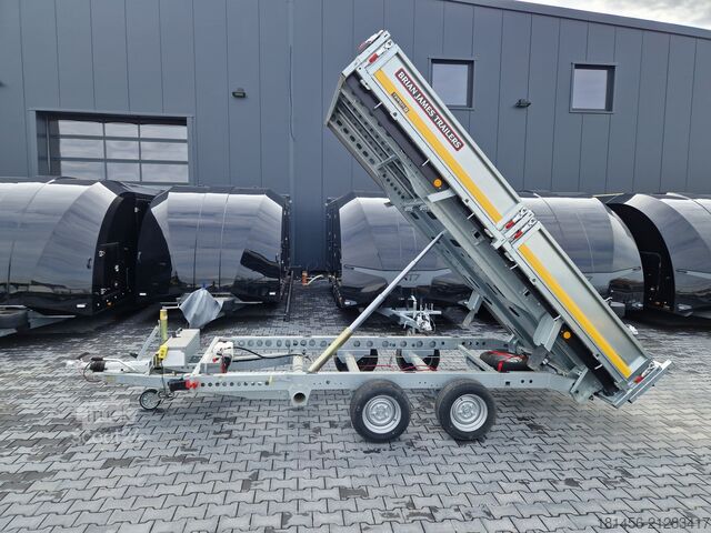 Camion benne Brian James Trailers Cargo Tipper 3500kg 360cm Pendelklappe