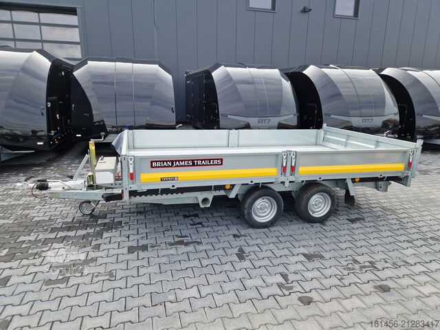 Camion benne Brian James Trailers Cargo Tipper 3500kg 360cm Pendelklappe