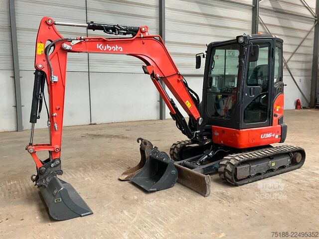 Minikotró Kubota U 36-4