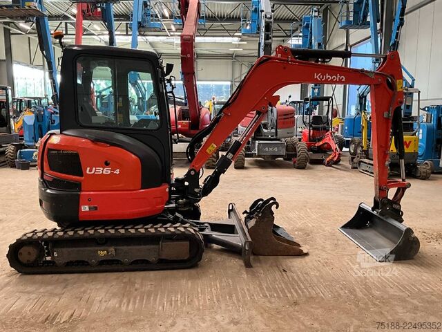 Minikotró Kubota U 36-4